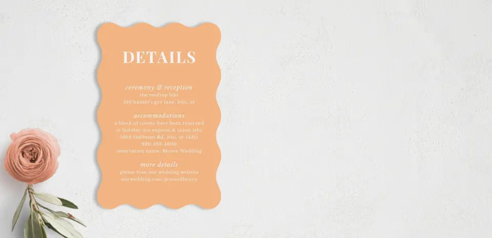 Wedding Invitation Shapes