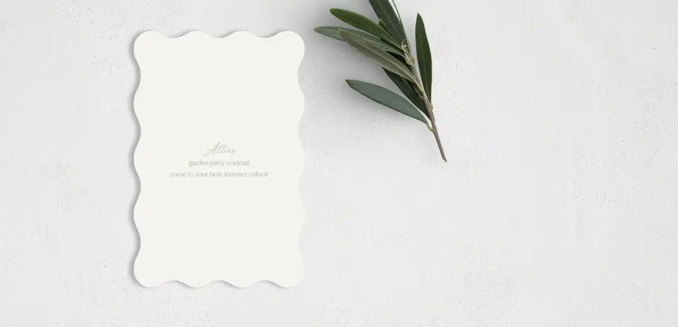 Wedding Invitation Shapes