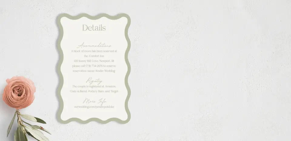 Wedding Invitation Shapes