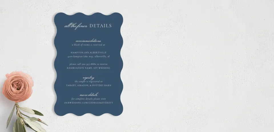 Wedding Invitation Shapes