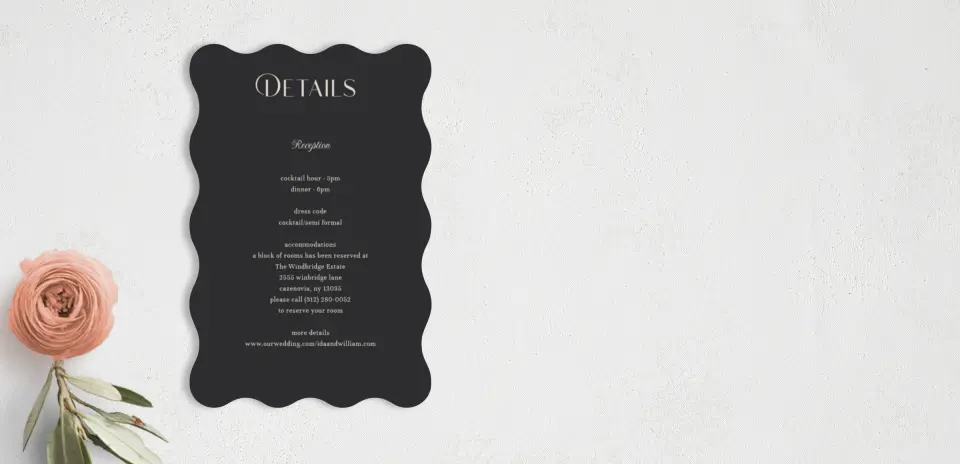 Wedding Invitation Shapes