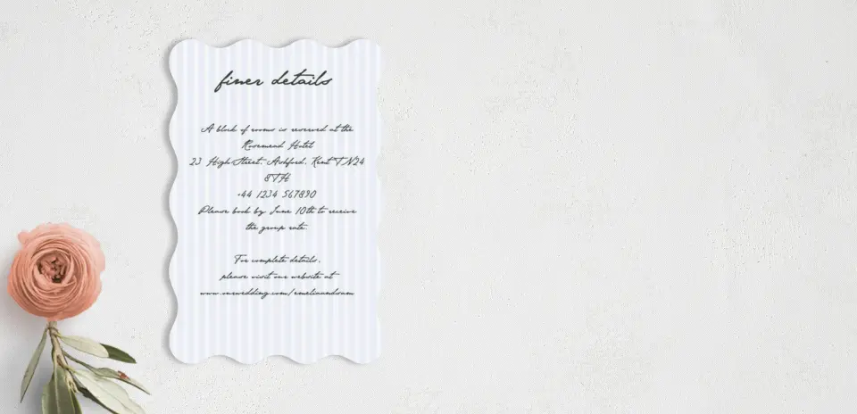 Wedding Invitation Shapes