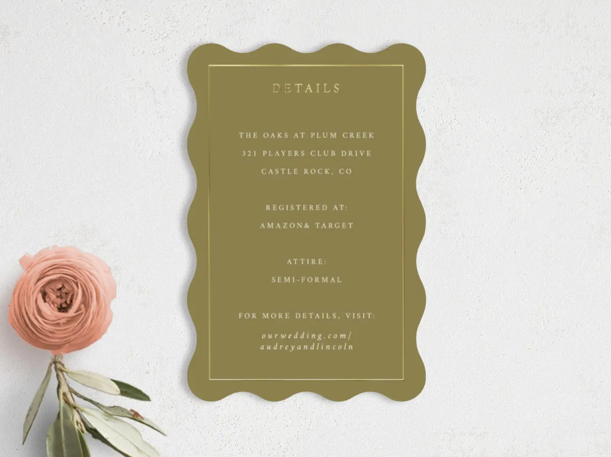 Wedding Invitation Shapes