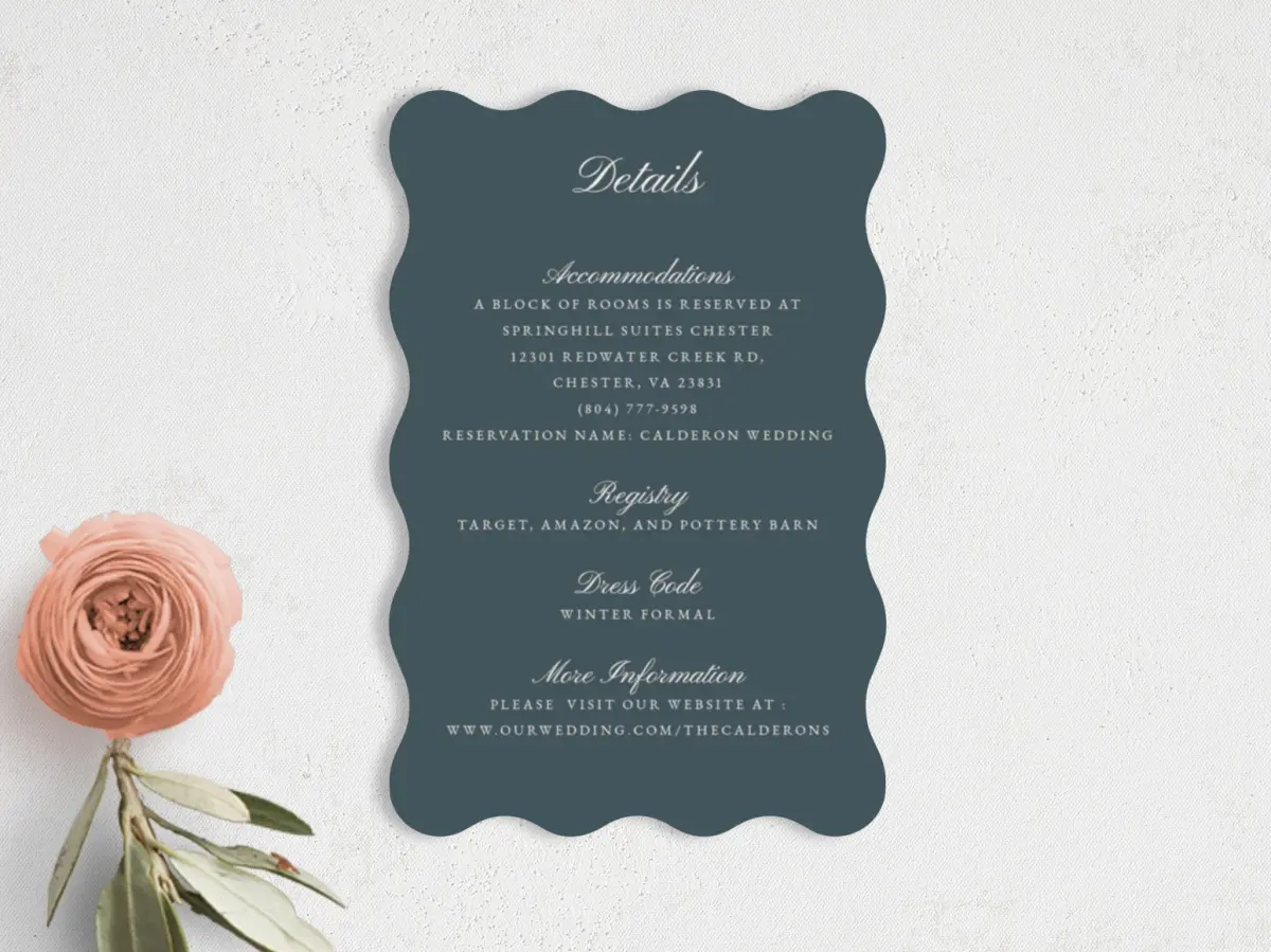 Wedding Invitation Shapes
