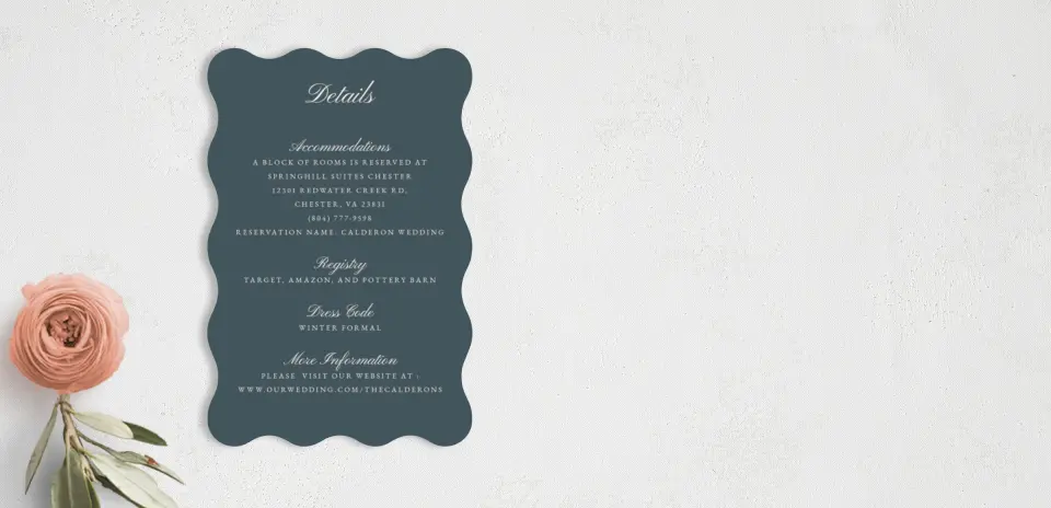 Wedding Invitation Shapes