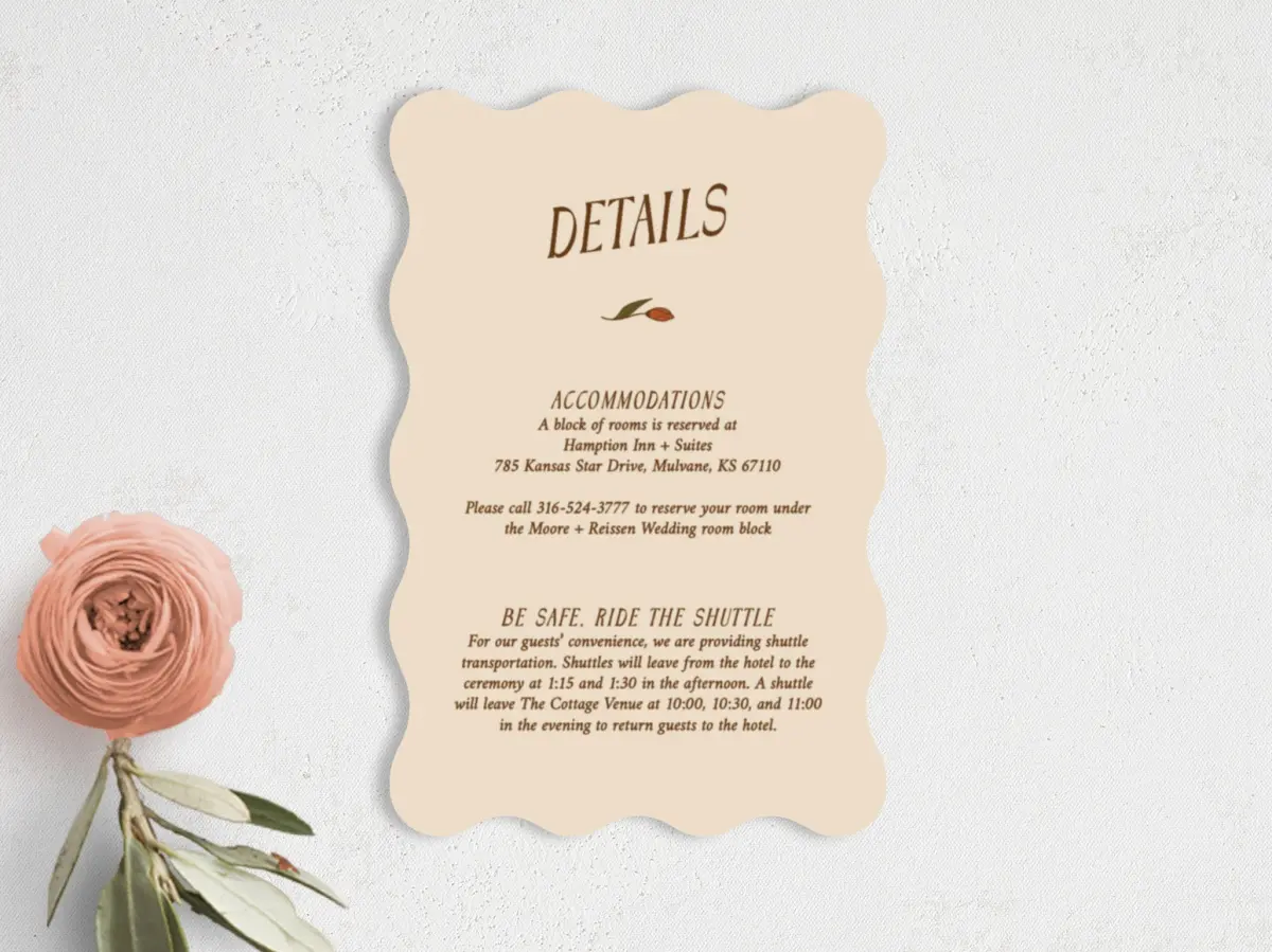 Wedding Invitation Shapes