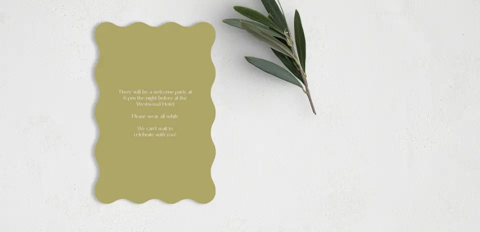 Wedding Invitation Shapes