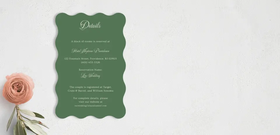 Wedding Invitation Shapes