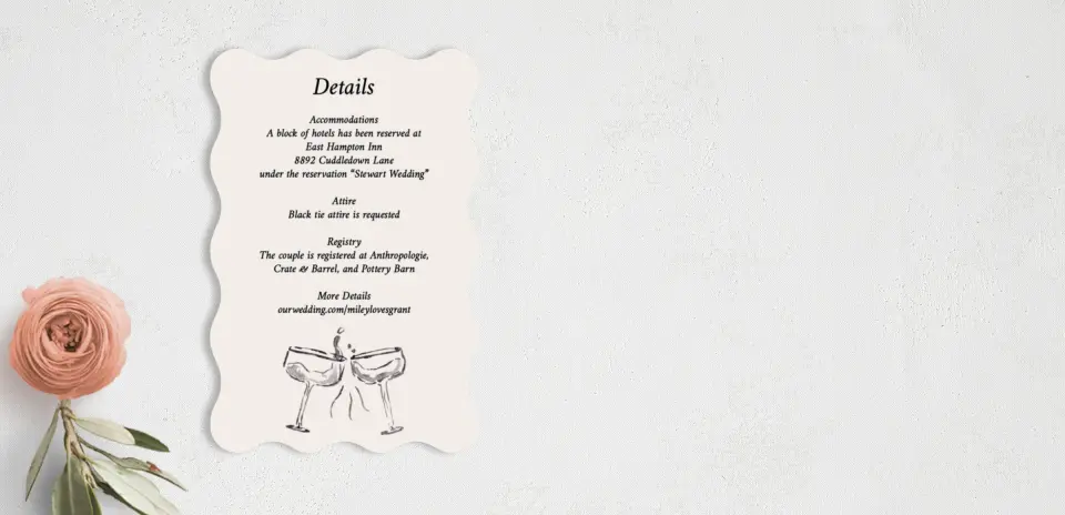 Wedding Invitation Shapes