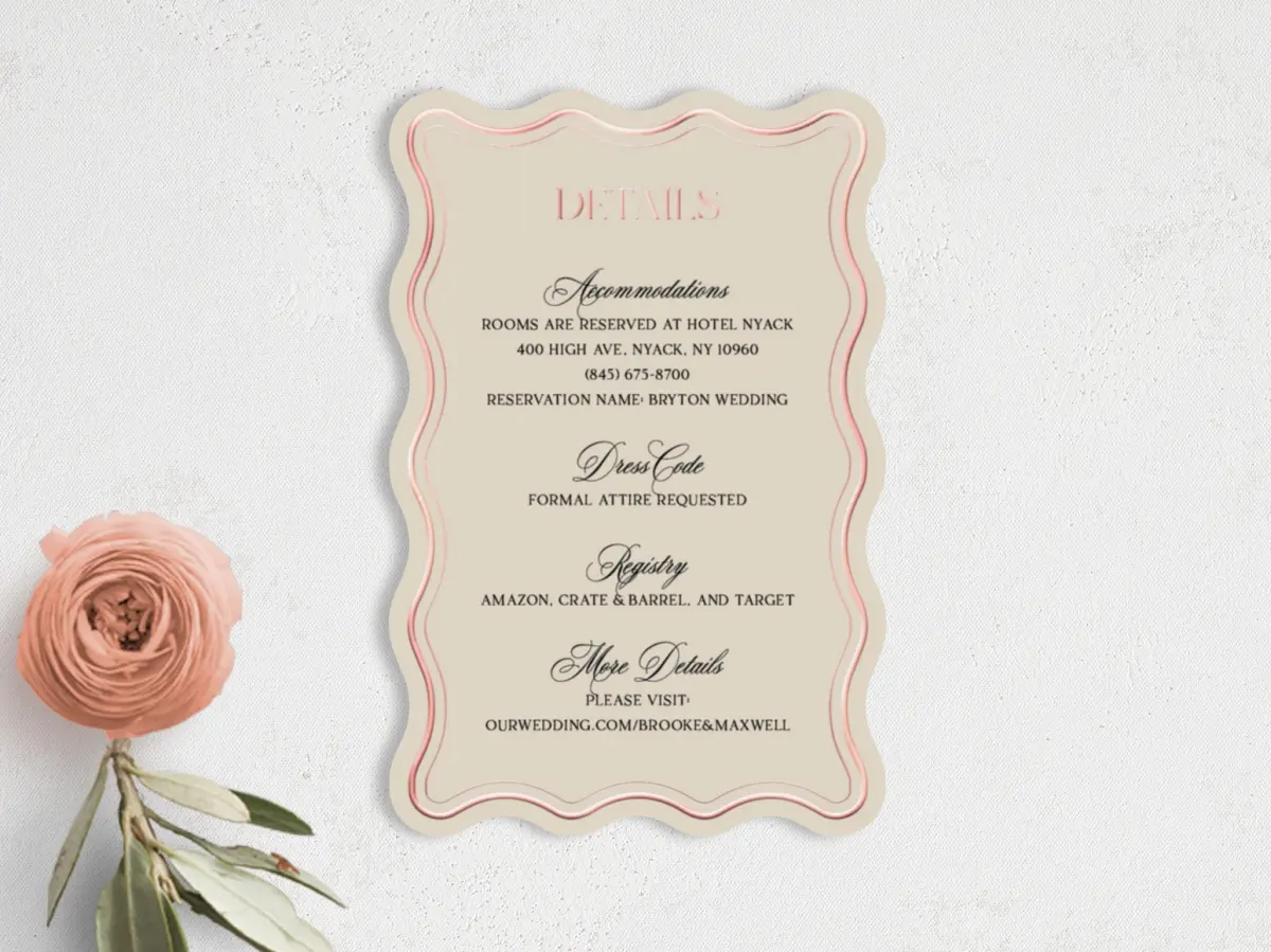 Wedding Invitation Shapes