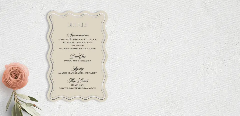 Wedding Invitation Shapes