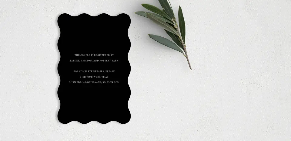 Wedding Invitation Shapes