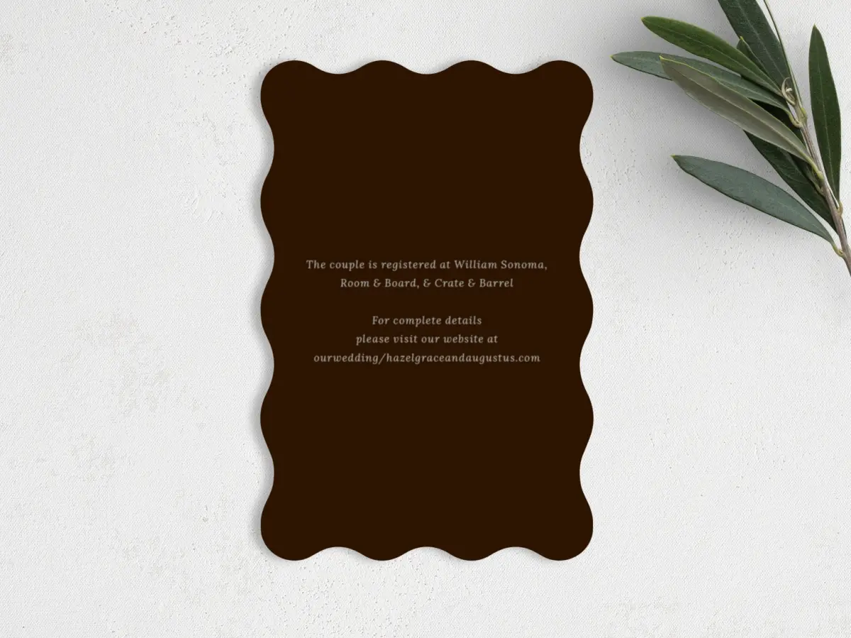 Wedding Invitation Shapes