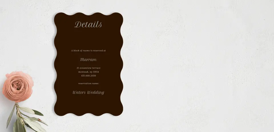 Wedding Invitation Shapes