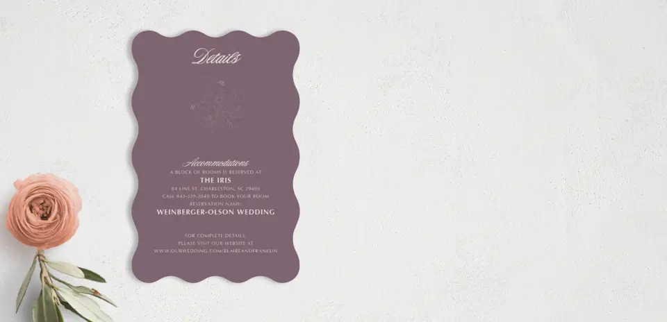 Wedding Invitation Shapes
