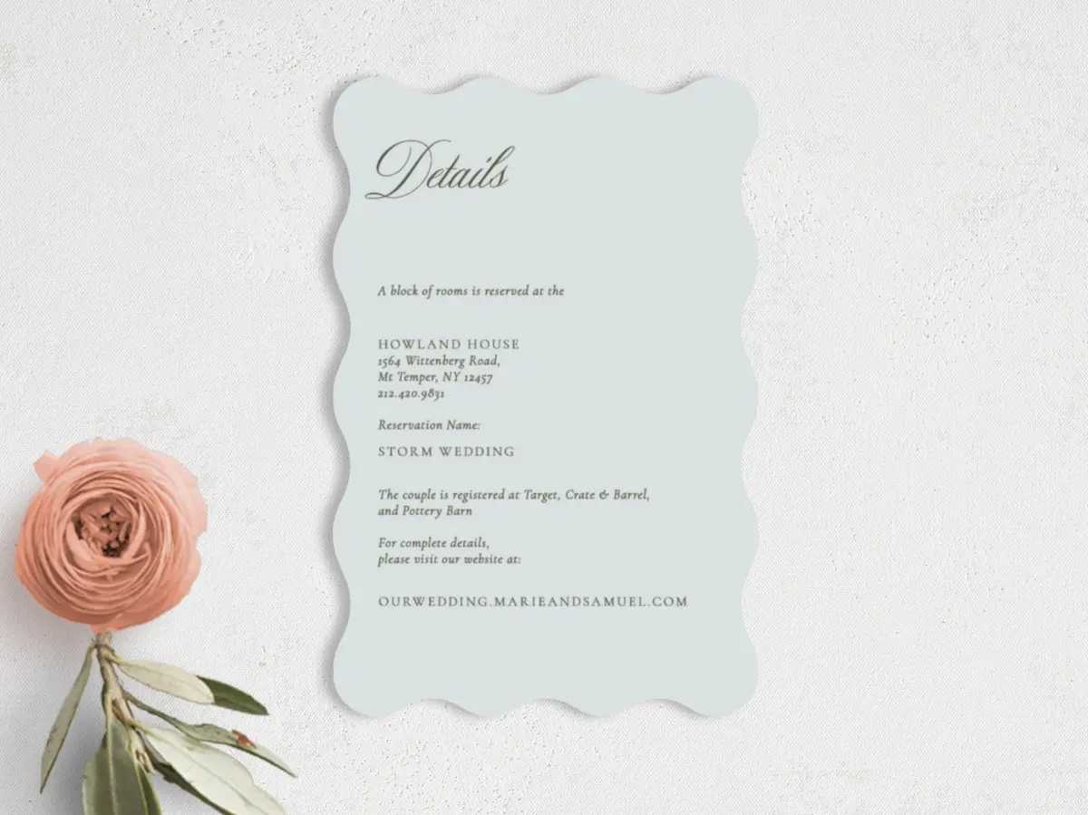 Wedding Invitation Shapes