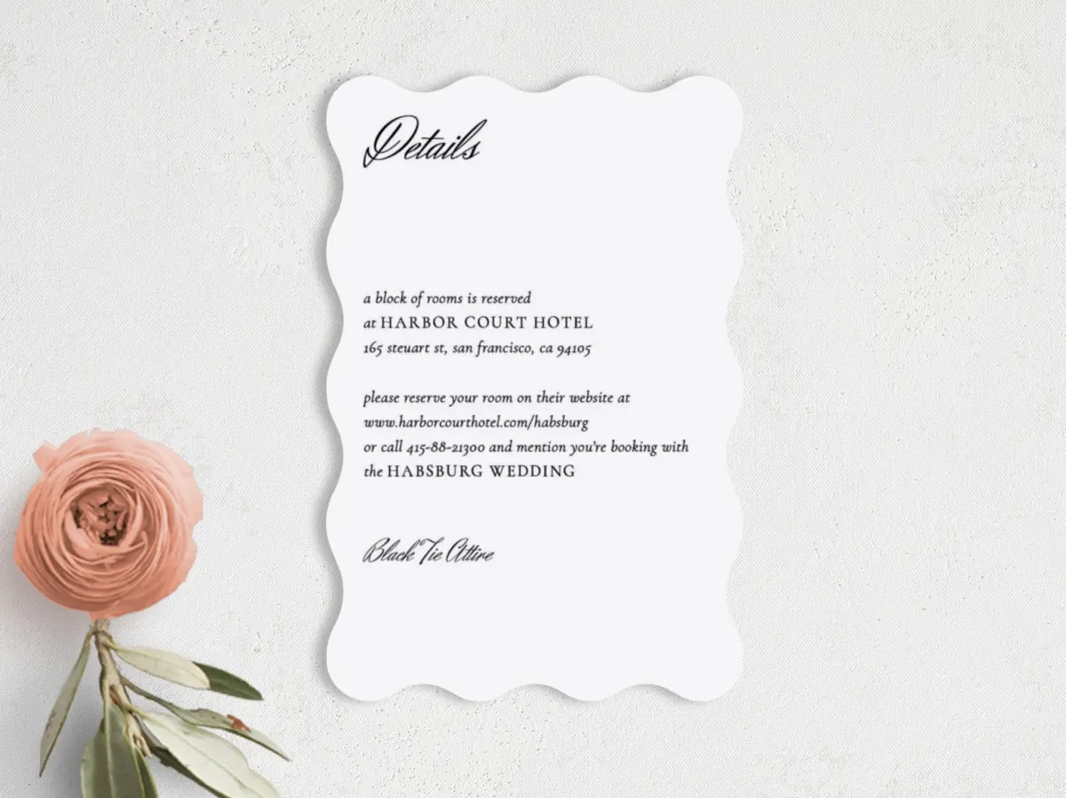 Wedding Invitation Shapes