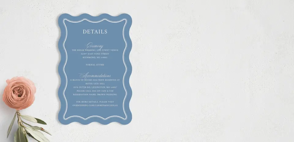Wedding Invitation Shapes