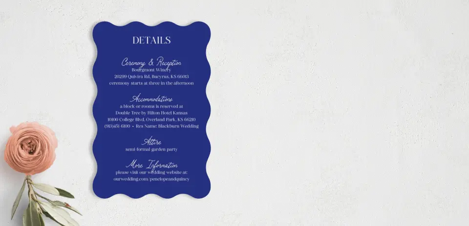 Wedding Invitation Shapes