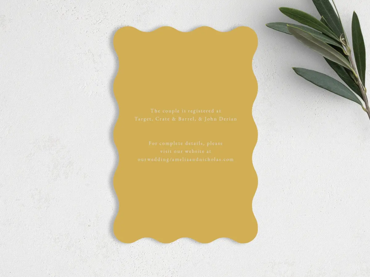 Wedding Invitation Shapes