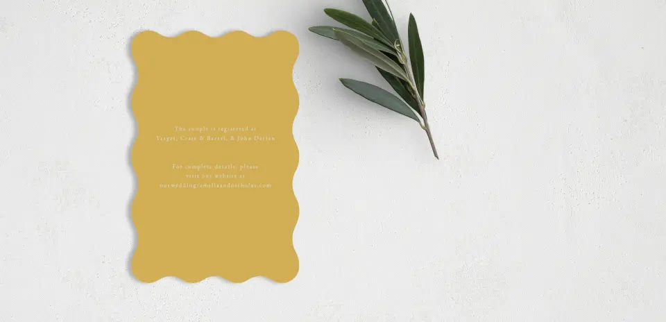 Wedding Invitation Shapes