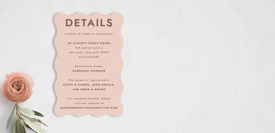 Wedding Invitation Shapes