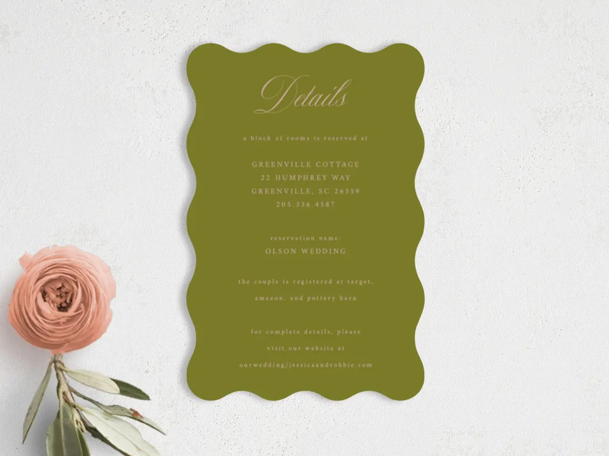 Wedding Invitation Shapes