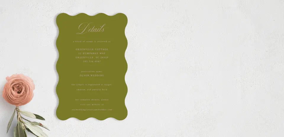 Wedding Invitation Shapes