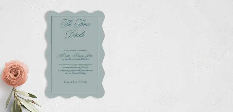 Wedding Invitation Shapes
