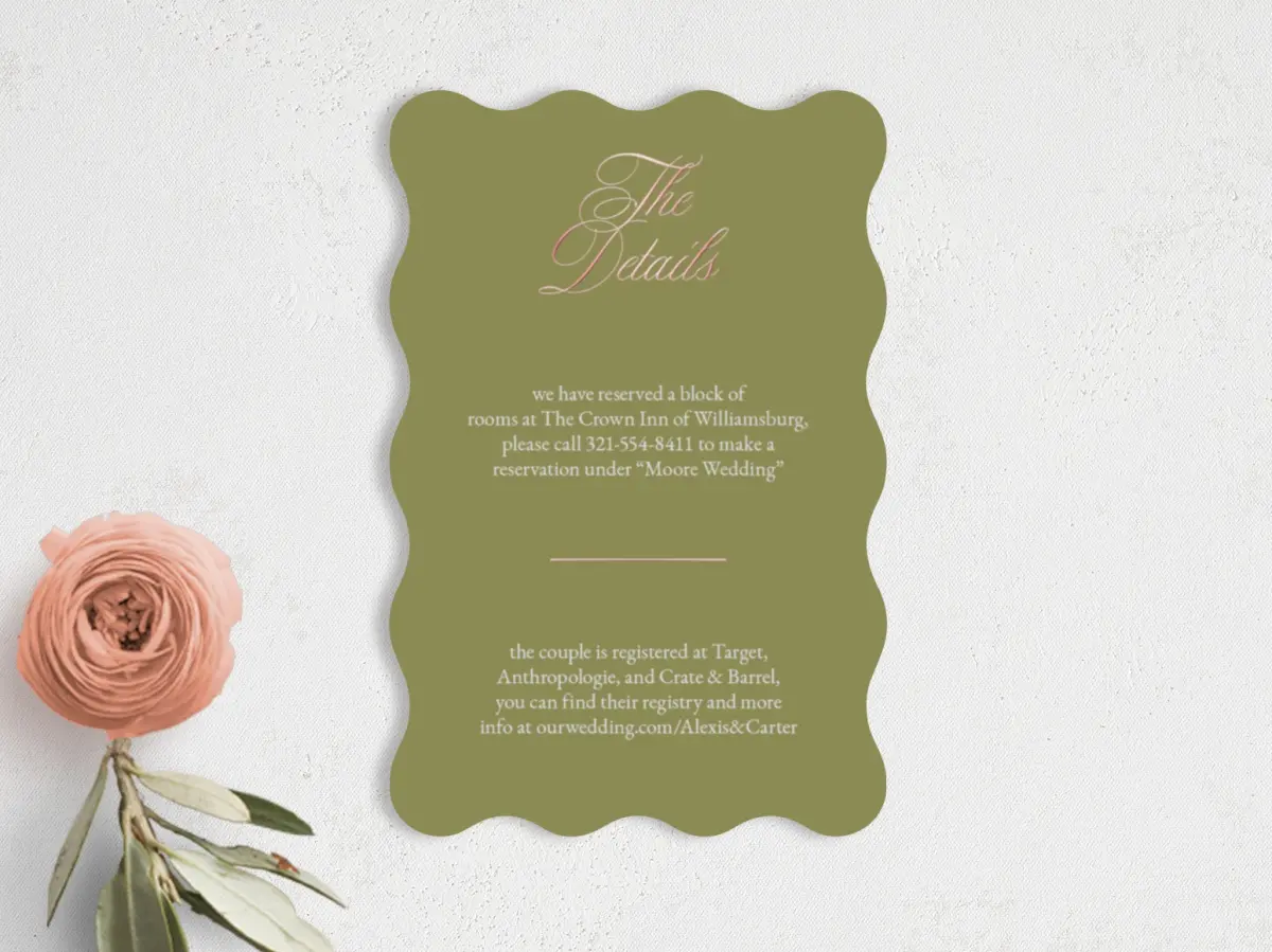 Wedding Invitation Shapes