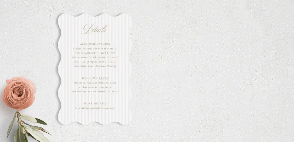 Wedding Invitation Shapes