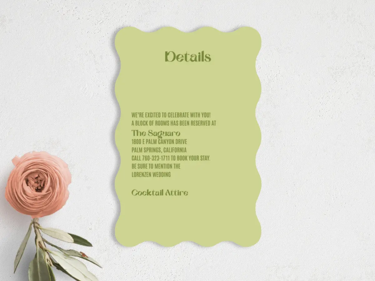 Wedding Invitation Shapes