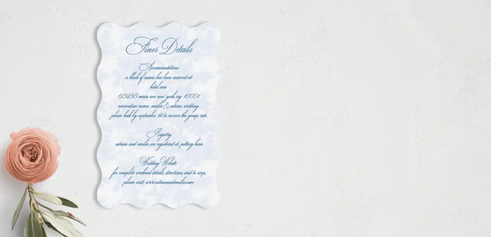 Wedding Invitation Shapes