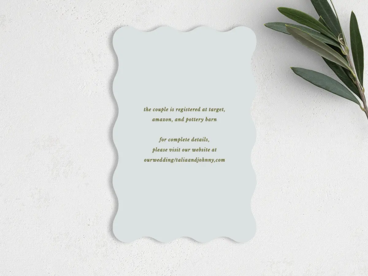Wedding Invitation Shapes