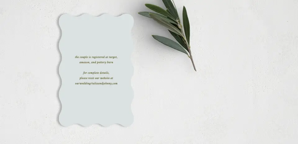 Wedding Invitation Shapes