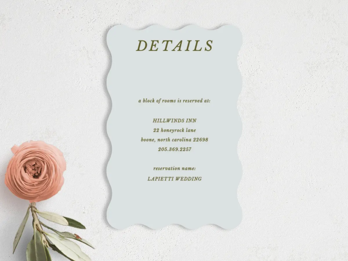 Wedding Invitation Shapes