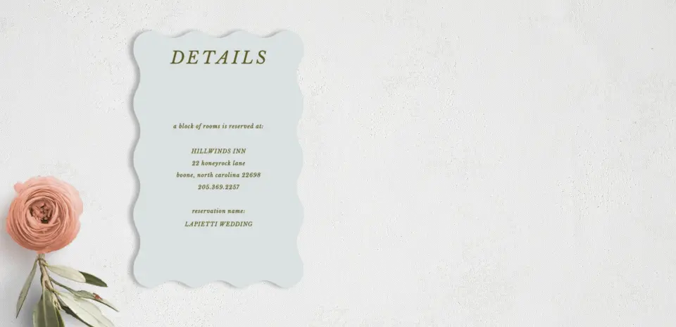 Wedding Invitation Shapes