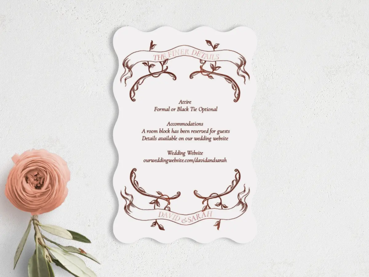 Wedding Invitation Shapes