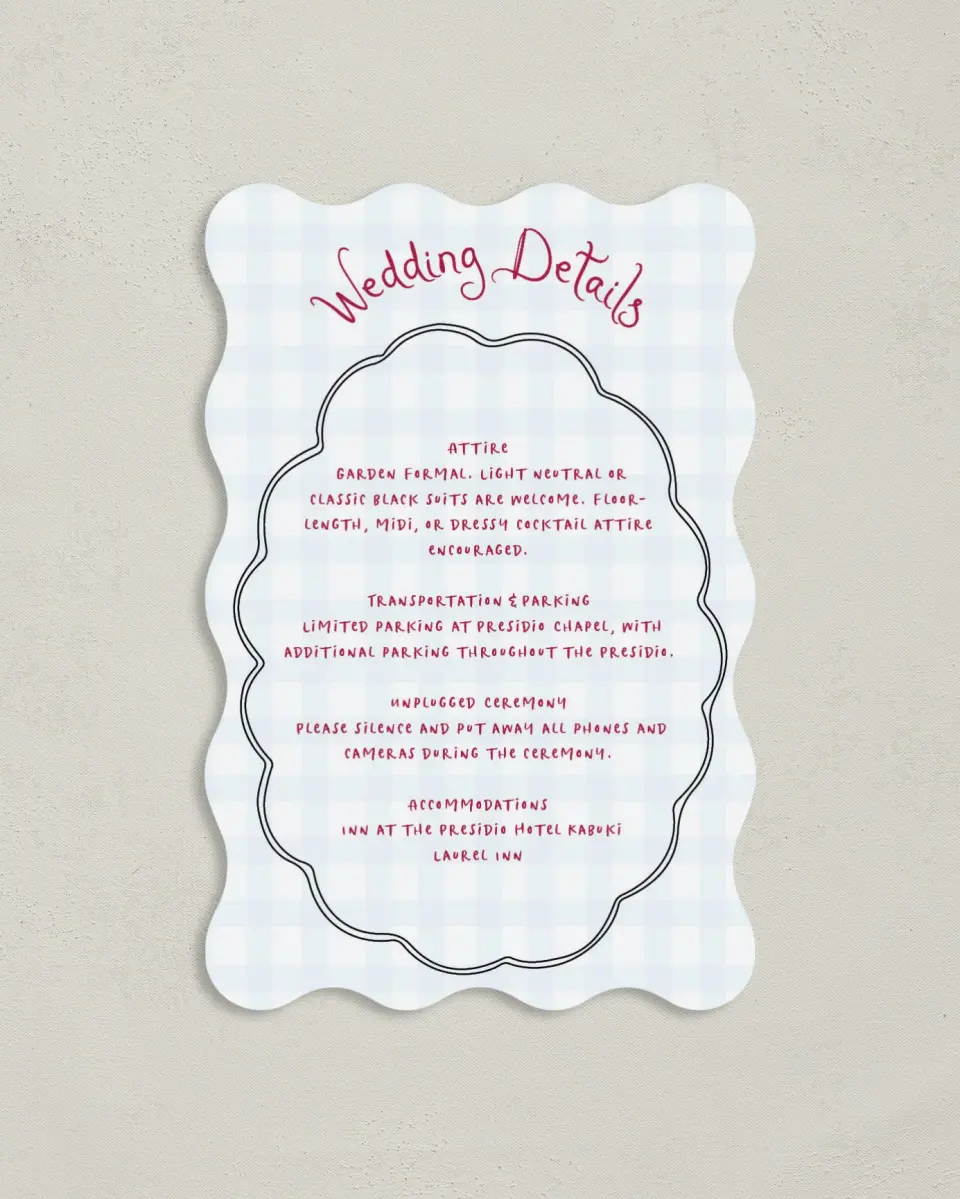This is a 4" x 6" Wedding Invitation Enclosure Card called Love Dove printed in full color with Gold foil on Luxe Satin paper