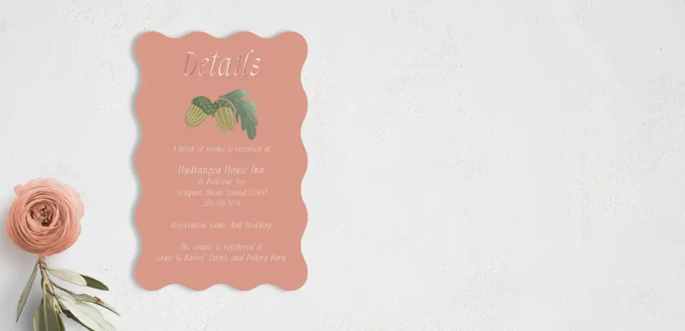 Wedding Invitation Shapes