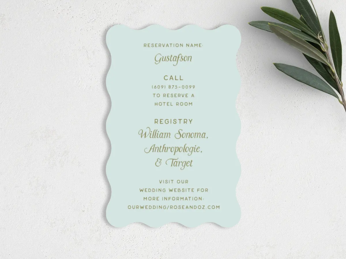 Wedding Invitation Shapes