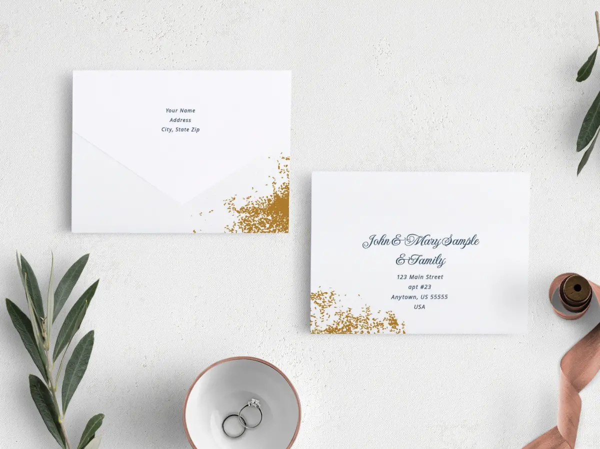 Front & Back (folded)
