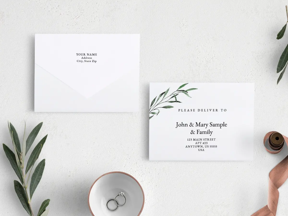 Front & Back (folded)