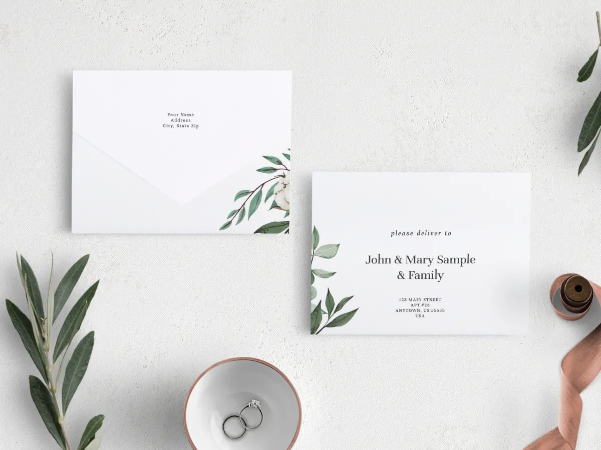Front & Back (folded)