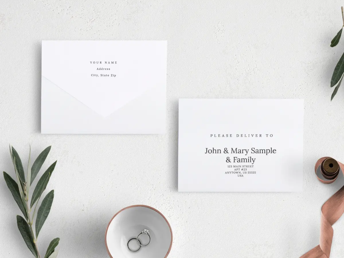 Front & Back (folded)