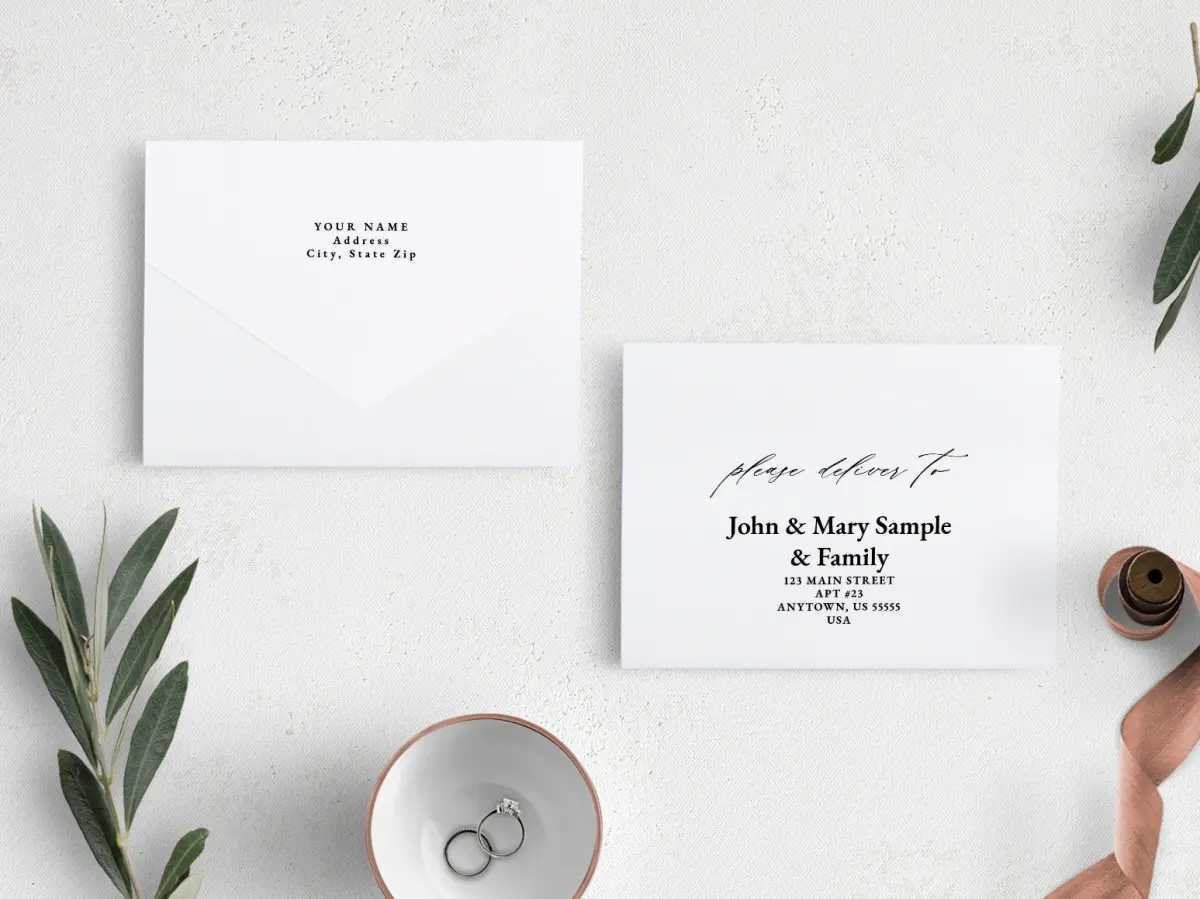 Front & Back (folded)