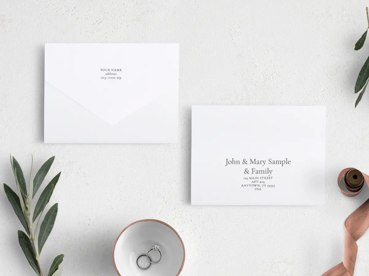 Front & Back (folded)