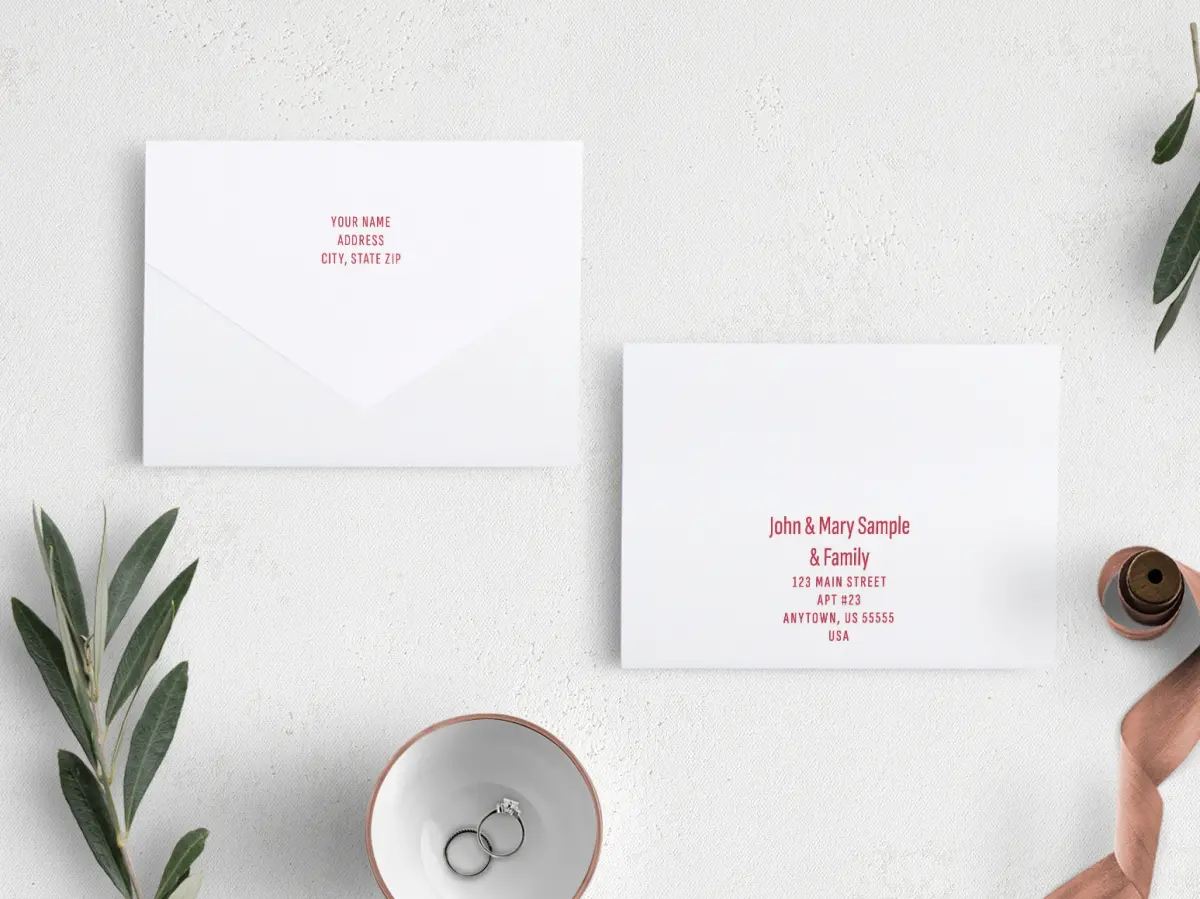 Front & Back (folded)