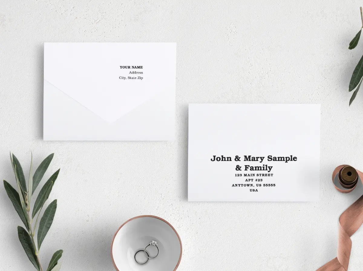 Front & Back (folded)