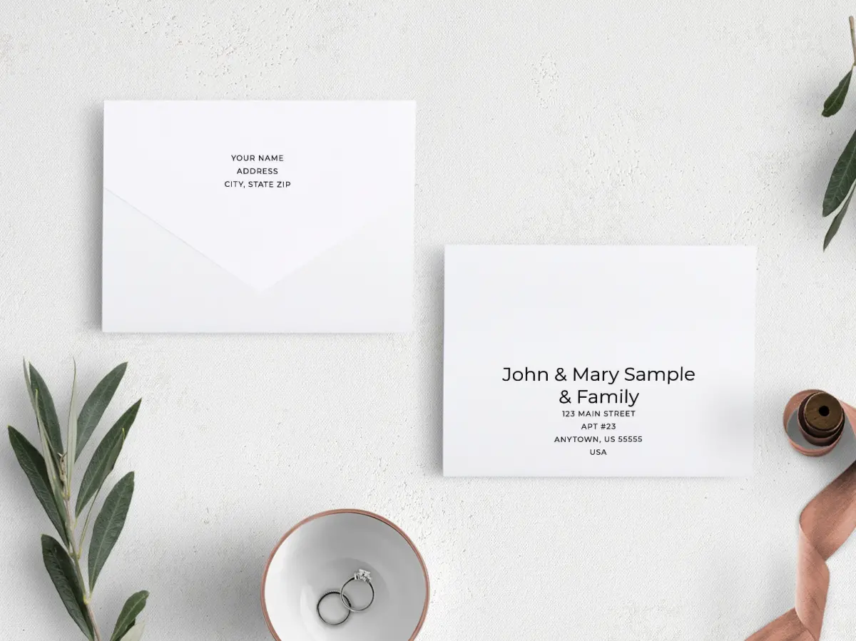 Front & Back (folded)